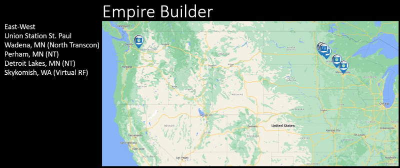 Empire Builder Railcam Map